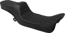 DRAG SPECIALTIES SEATS Predator III Seat - Extended Reach - Smooth - FLH/FLT '08-'24 4687A
