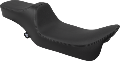 DRAG SPECIALTIES SEATS Predator III Seat - Extended Reach - Double Diamond - Black - FLH/FLT '08-'24 4687B