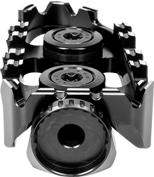GILLES TOOLING Tech-X Enduro Foot Pegs - Driver - Black RGK-970-UF35-SET-B
