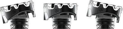 GILLES TOOLING Tech-X Enduro Foot Pegs - Driver - Black RGK-960-UF35-SET-B