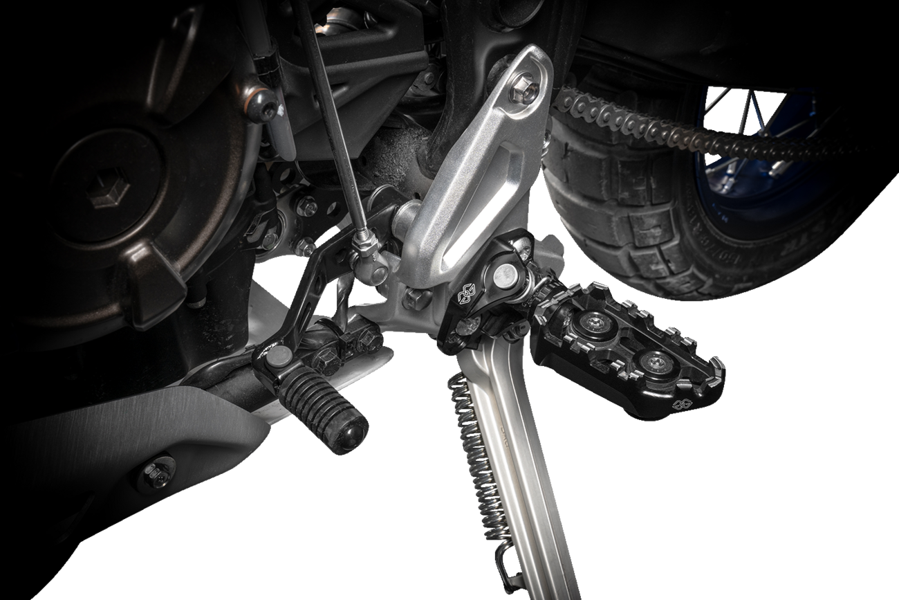 GILLES TOOLING Tech-X Enduro Foot Pegs - Driver - Black RGK-960-UF35-SET-B