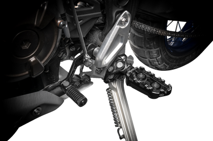 GILLES TOOLING Tech-X Enduro Foot Pegs - Driver - Black RGK-960-UF35-SET-B