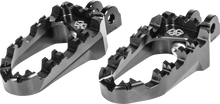 GILLES TOOLING Pro-X Enduro Foot Pegs - Black RGK-119-UF34-SET-B