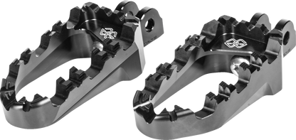 GILLES TOOLING Pro-X Enduro Foot Pegs - Black RGK-119-UF34-SET-B