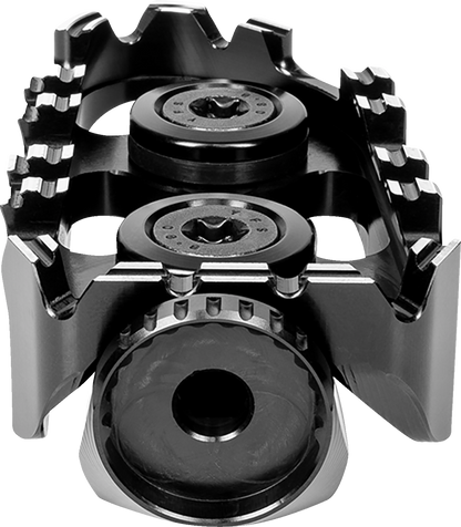 GILLES TOOLING Tech-X Enduro Foot Pegs - Driver - Black RGK-680-UF35-SET-B