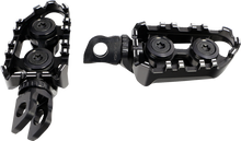 GILLES TOOLING Tech-X Enduro Foot Pegs - Driver - Black RGK-300-UF35-SET-B