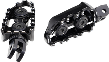 GILLES TOOLING Tech-X Enduro Foot Pegs - Driver - Black RGK-500-UF35-SET-B