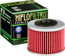 HIFLOFILTRO Oil Filter - Red/Silver HF510