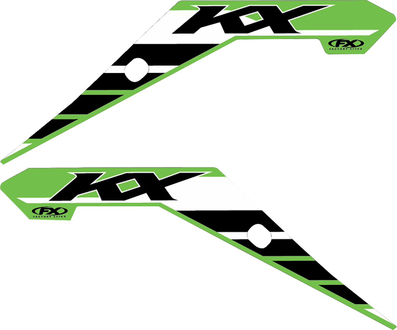 FACTORY EFFEX Graphic Kit - Tank/Shroud - '25 OEM - Kawasaki - KX 250F/450F 28-05132