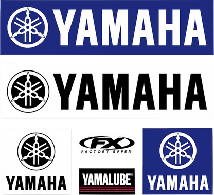 FACTORY EFFEX Jersey Iron-On Kit - Yamaha 28-82200
