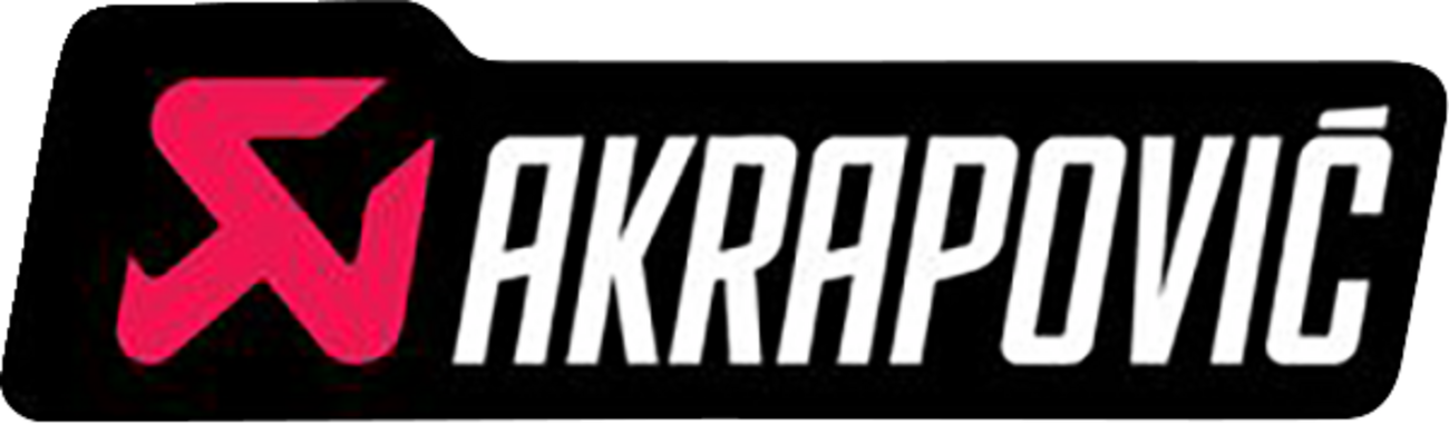 FACTORY EFFEX Logo Decals - AKRAPOVIC - 5 pack 28-90010