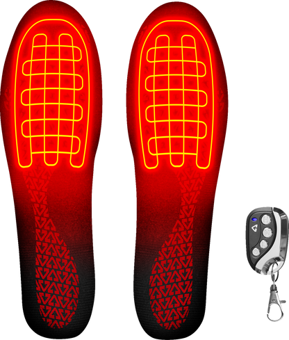 GERBING HEATED CLOTHING 3V Rechargeable Heated Insoles with Remote - Large/XL GER-INS-3V-L-XL