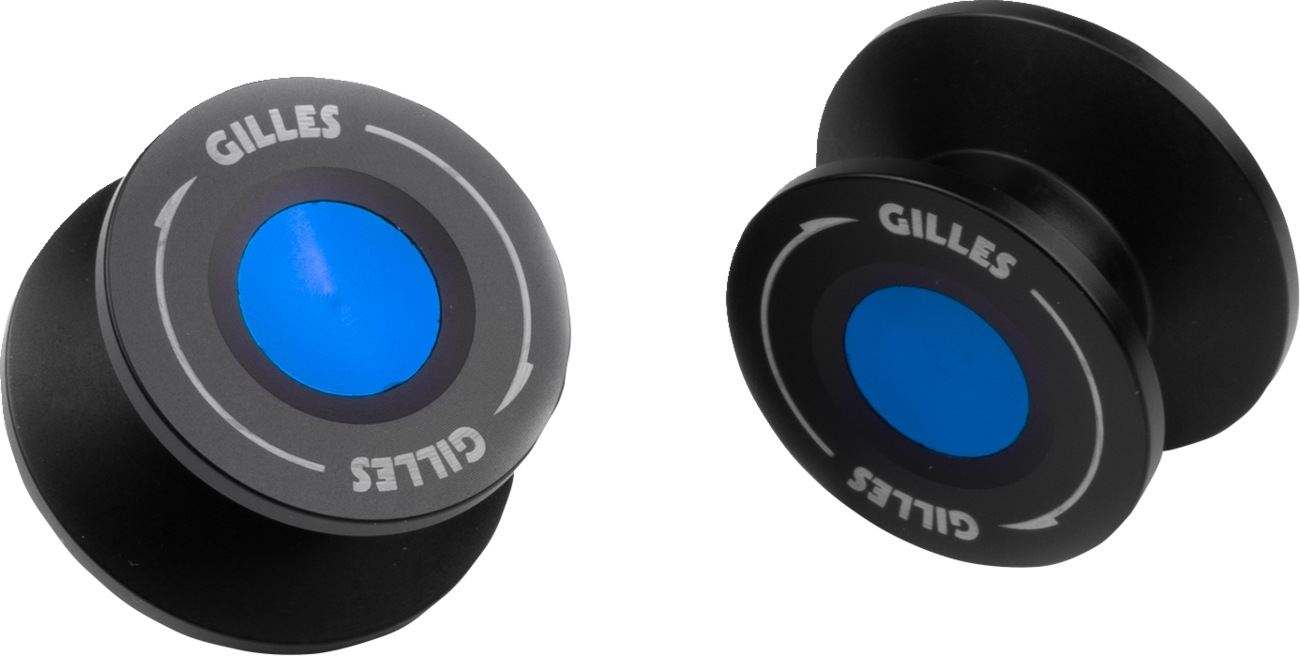 GILLES TOOLING Swingarm Spool - Blue PSA2-M6-BL