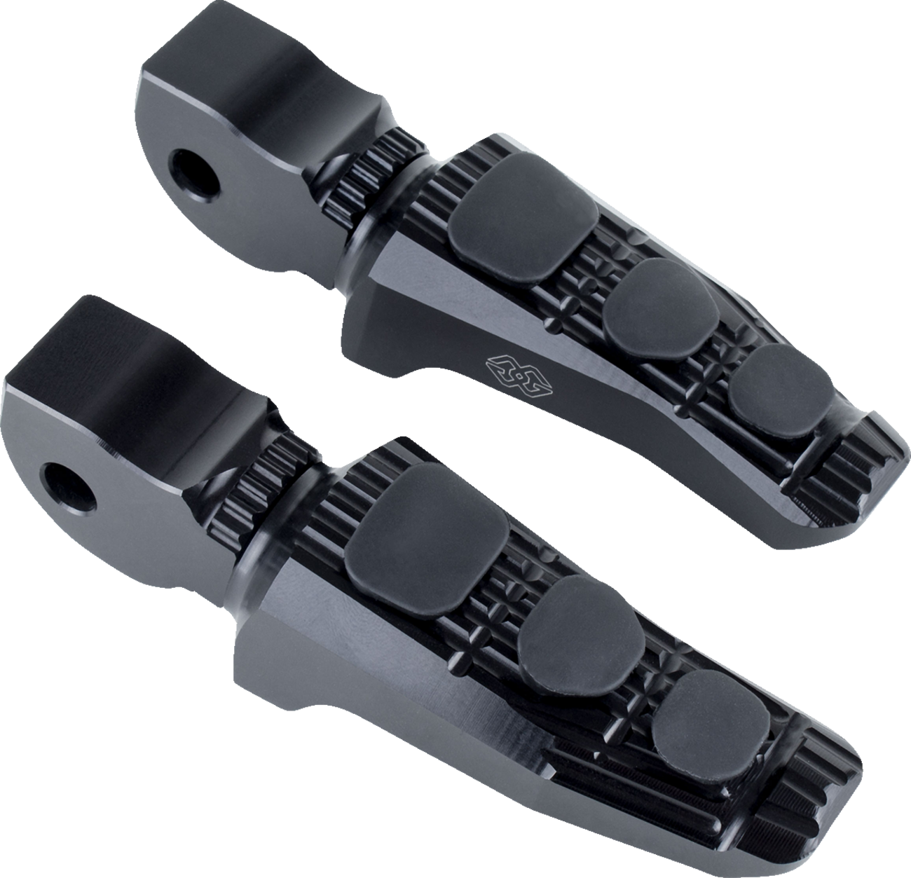 GILLES TOOLING Sport Foot Pegs - Driver - Black RGK-350-UF20-B