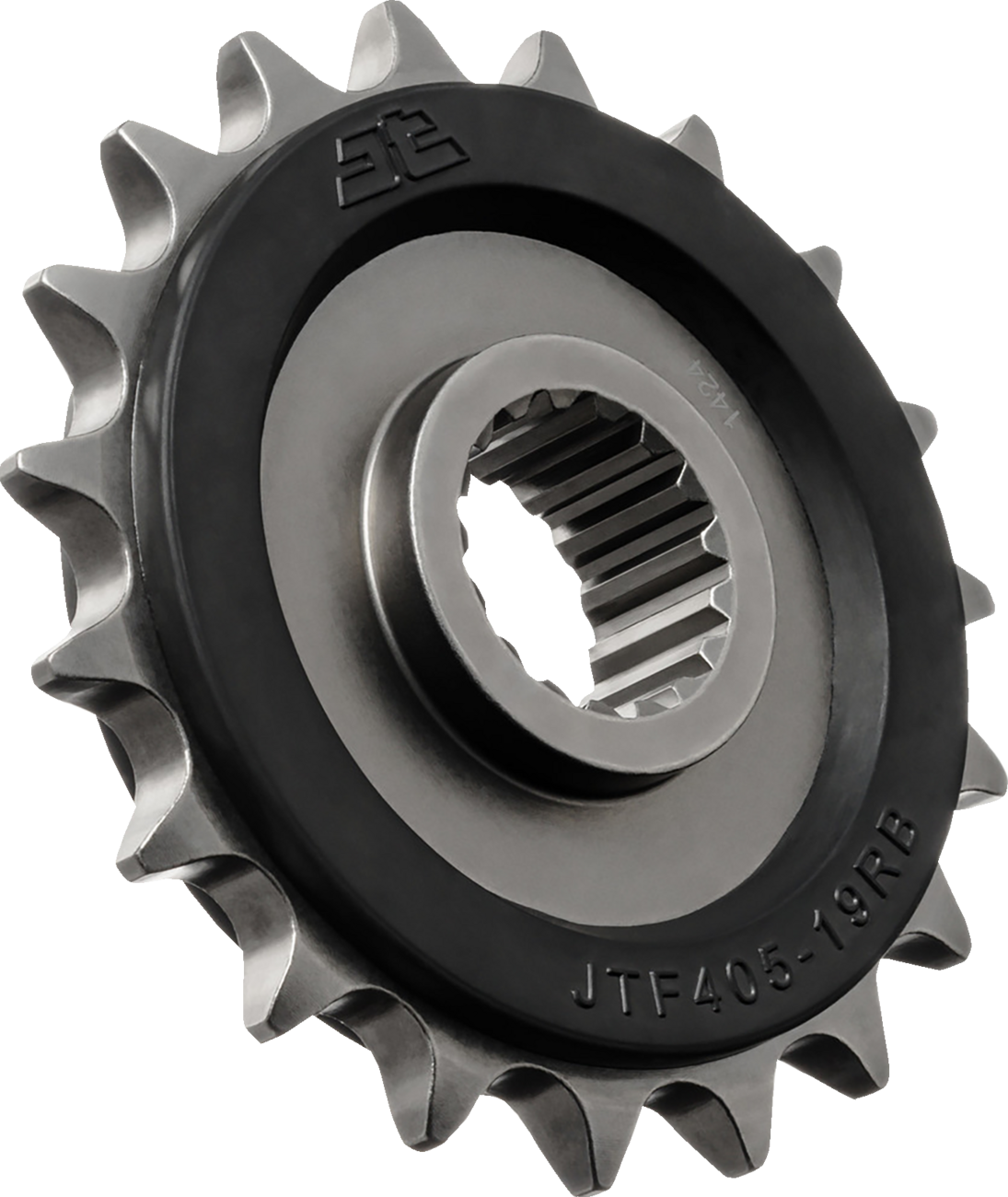 JT SPROCKETS Front Sprocket - Rubber Cushioned - 19 Tooth - F800R JTF405.19RB