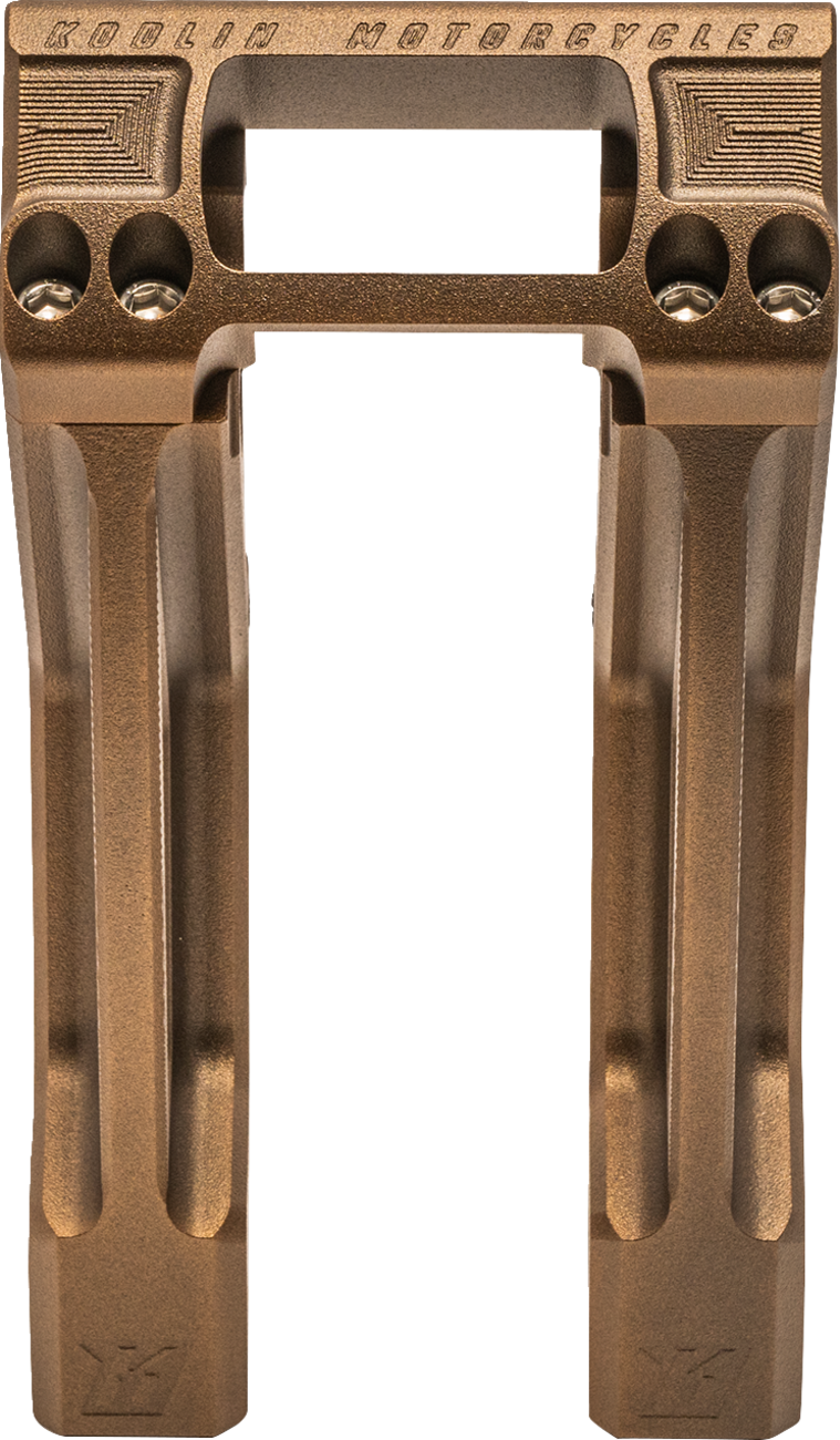 KODLIN USA Fastback Risers - 8" - Bronze K55122B