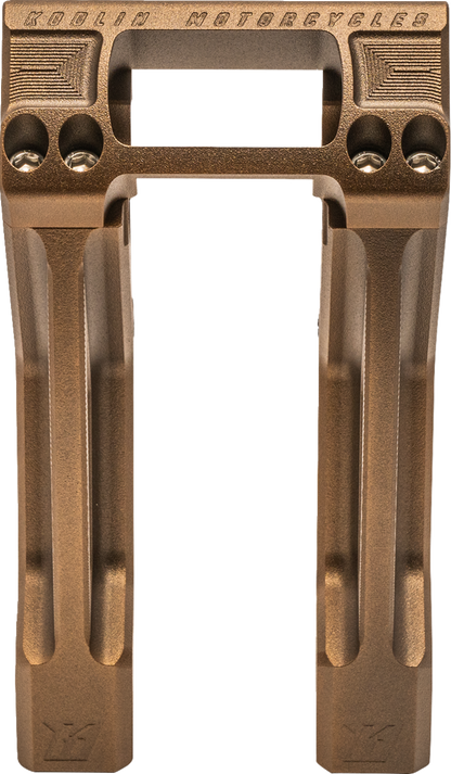 KODLIN USA Fastback Risers - 6" - Bronze K55123B