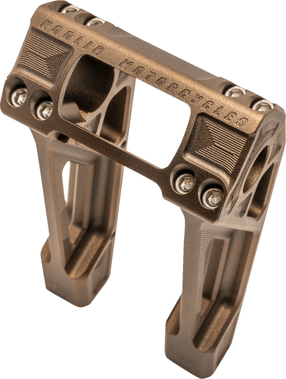 KODLIN USA Fastback Risers - 10" - Bronze K55121B