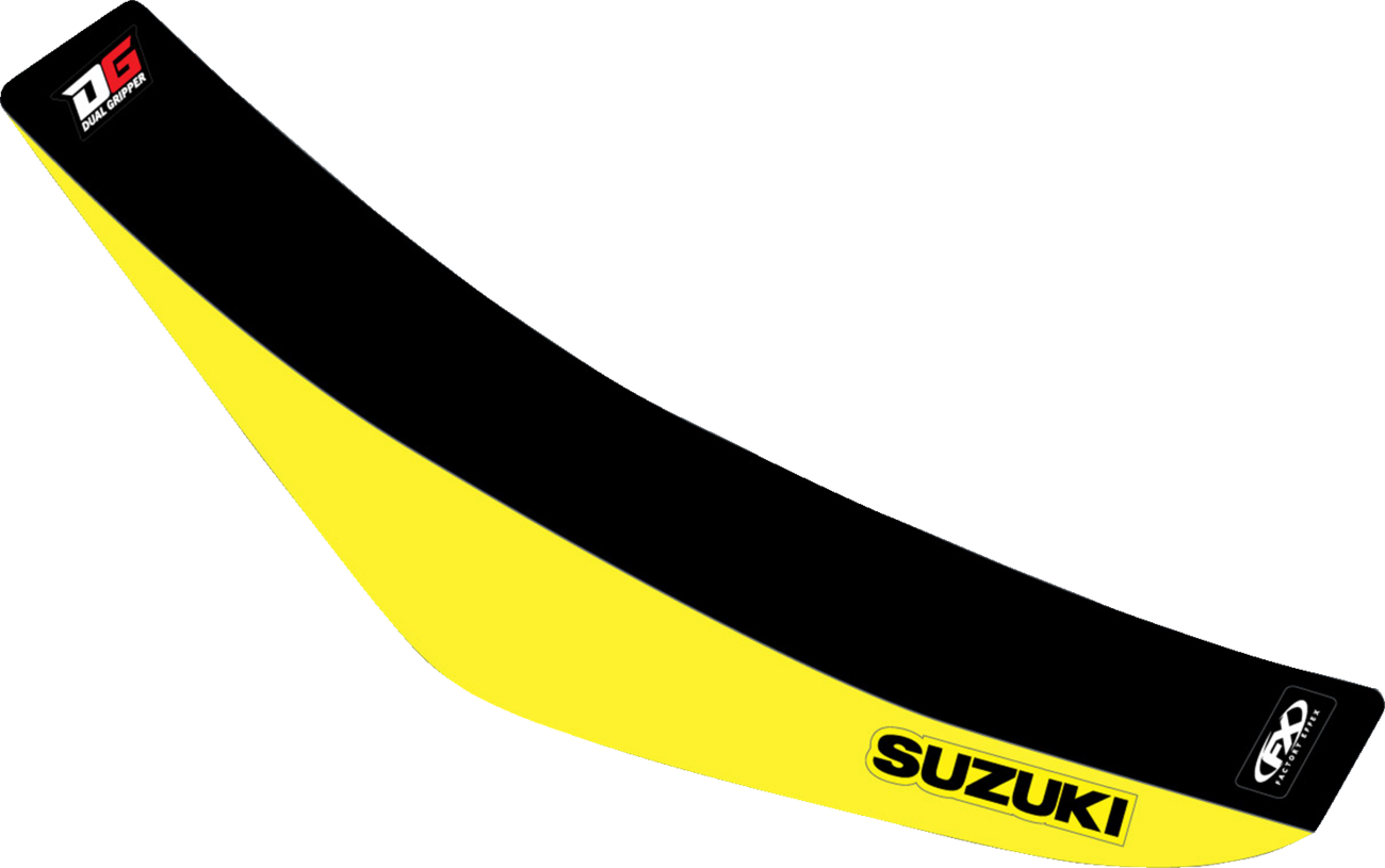 FACTORY EFFEX Dual Gripper Premium Seat Cover - Suzuki RMZ 250 '19-'25/450 '18-'25 28-28404