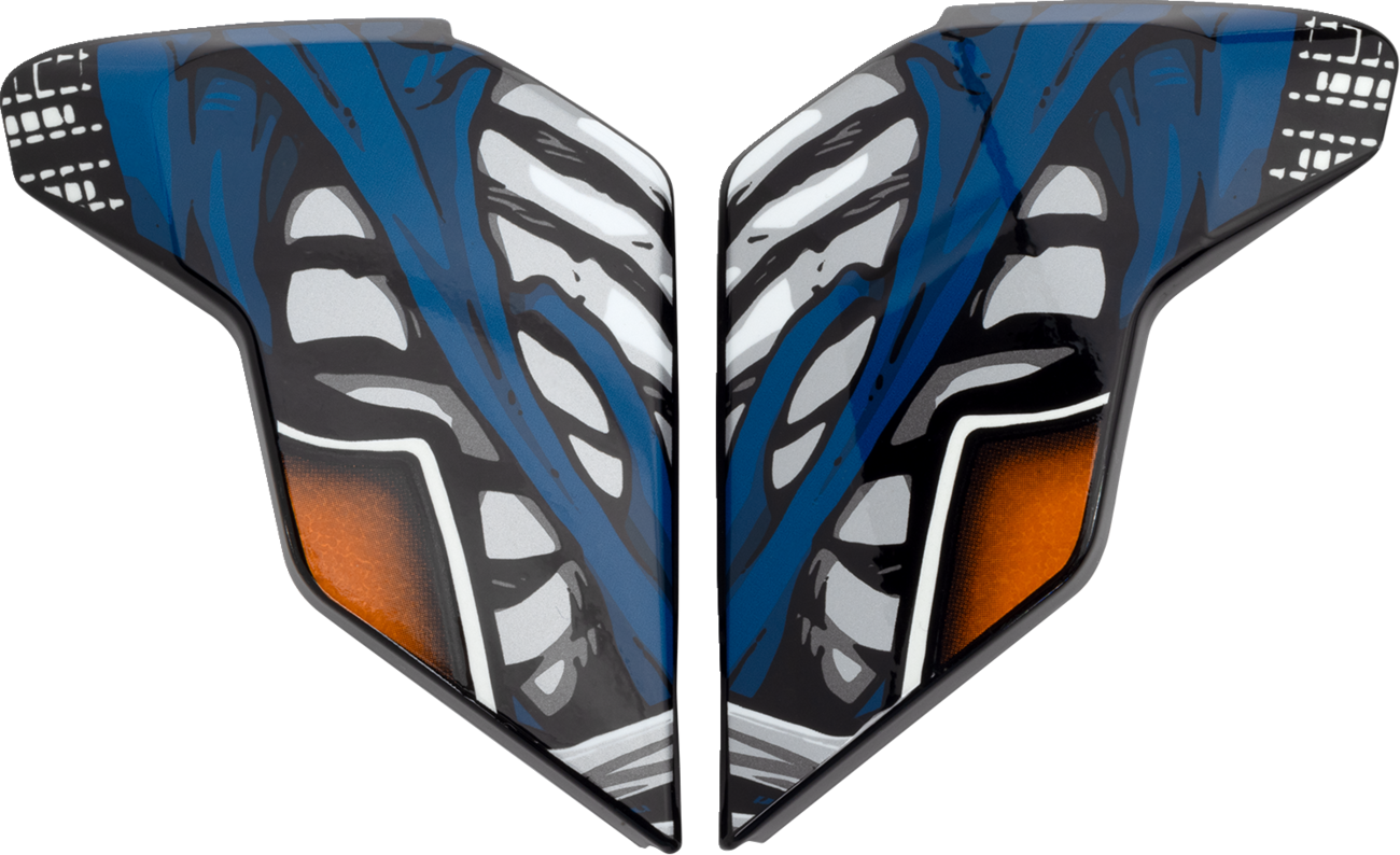 ICON Airflite™ Side Plates - Trick or Street 4 - Black 0133-1584