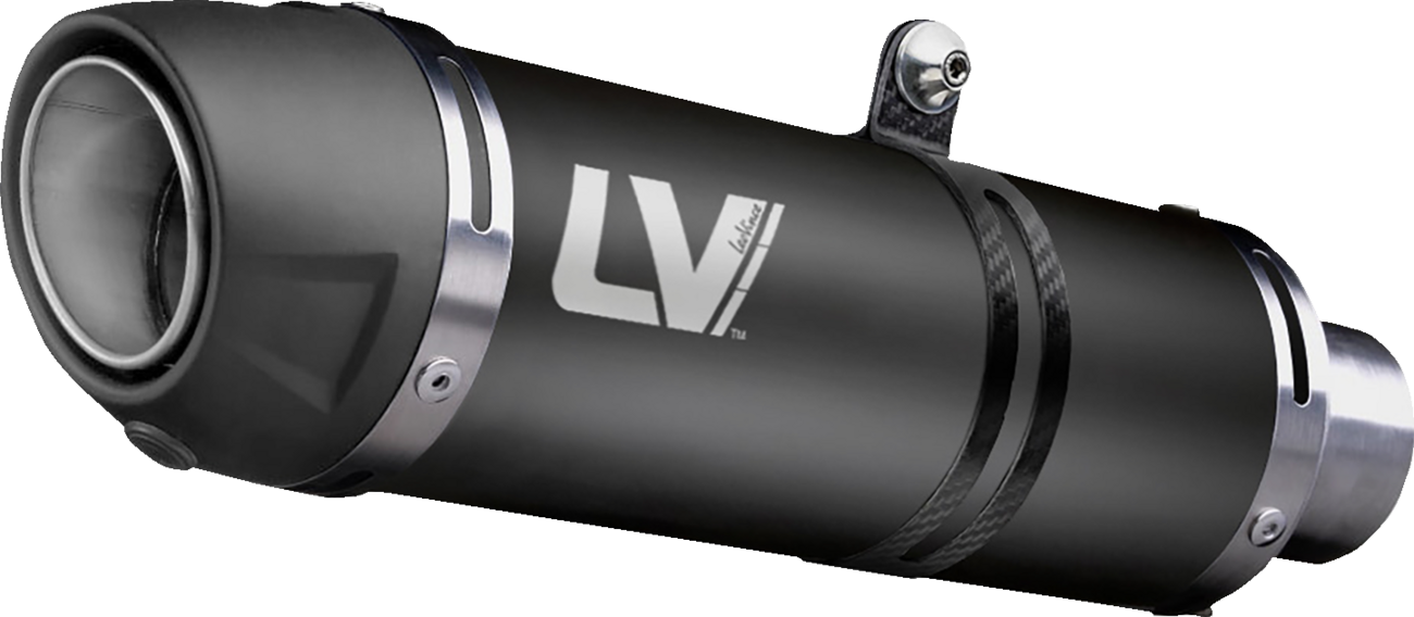 LEOVINCE GP Corsa EVO Slip-On Muffler - Black Edition - Ninja/Z 400 3389EBU