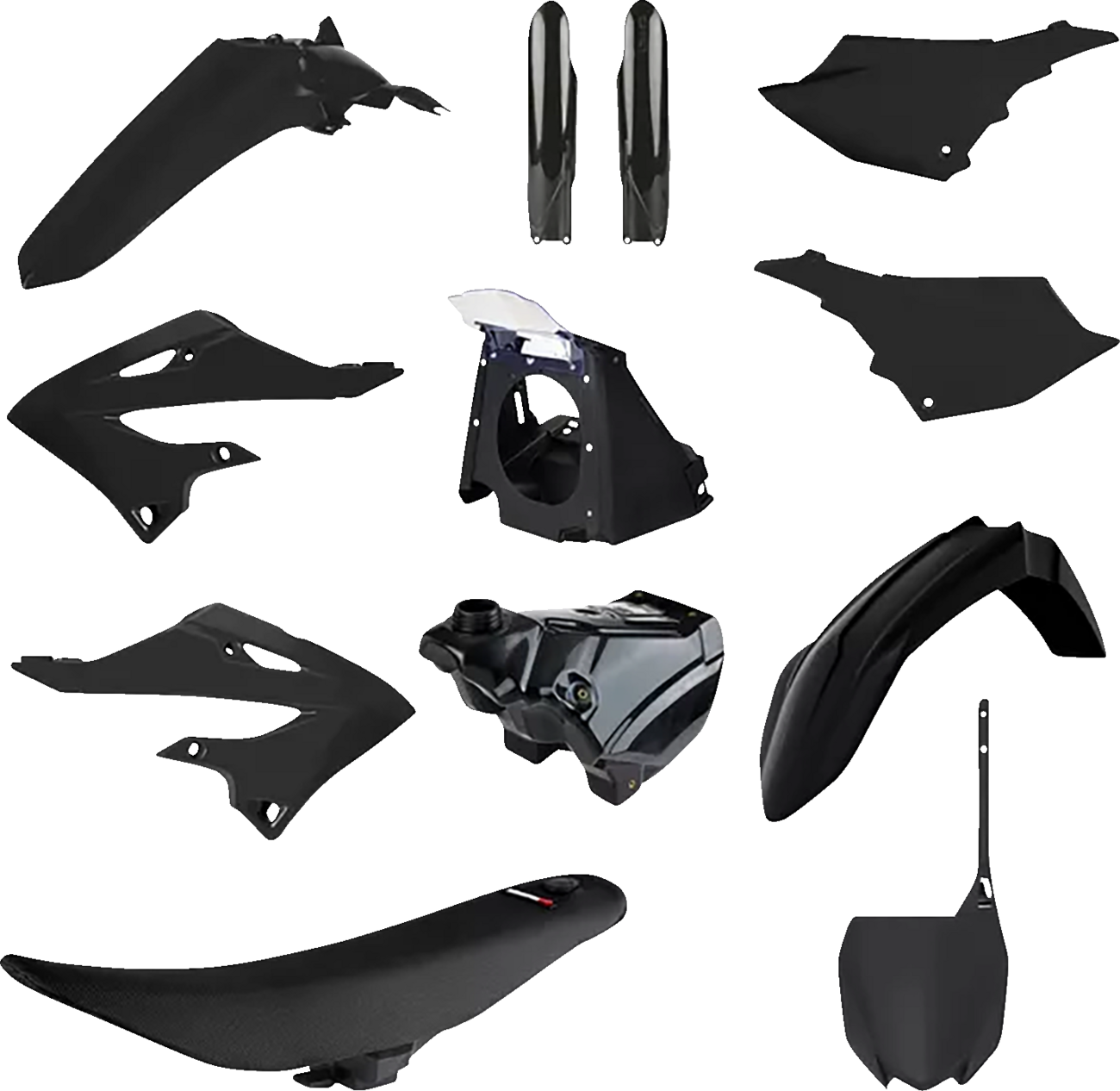 POLISPORT Complete Body Kit - Black - YZ 250 91573