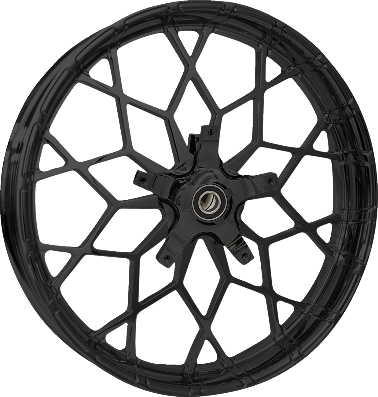 RC COMPONENTS Wheel for Stock Rotor - Phenom - Front - Black - 21x3.5 0321350-135B257-21AB