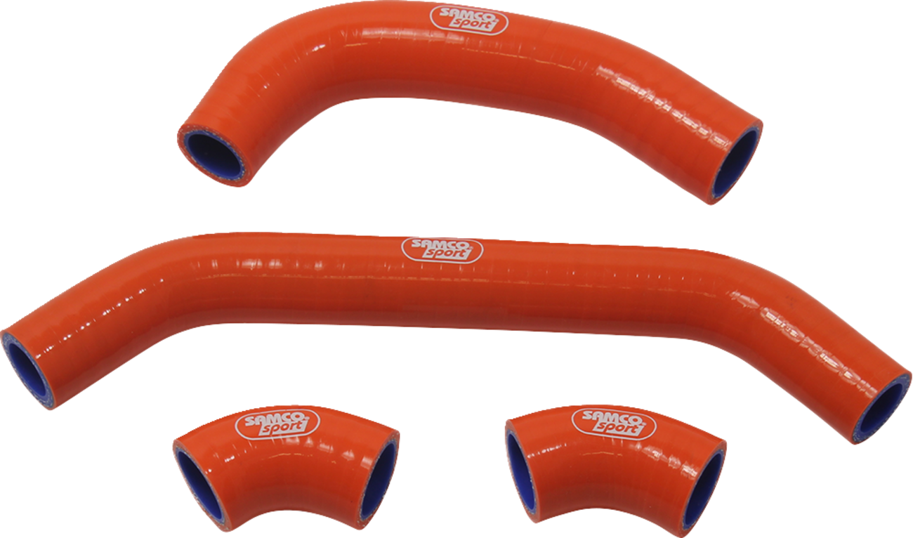 SAMCO SPORT Race Fit Radiator Hose Kit - Orange - Gas Gas/Husqvarna/KTM KTM-131-OR