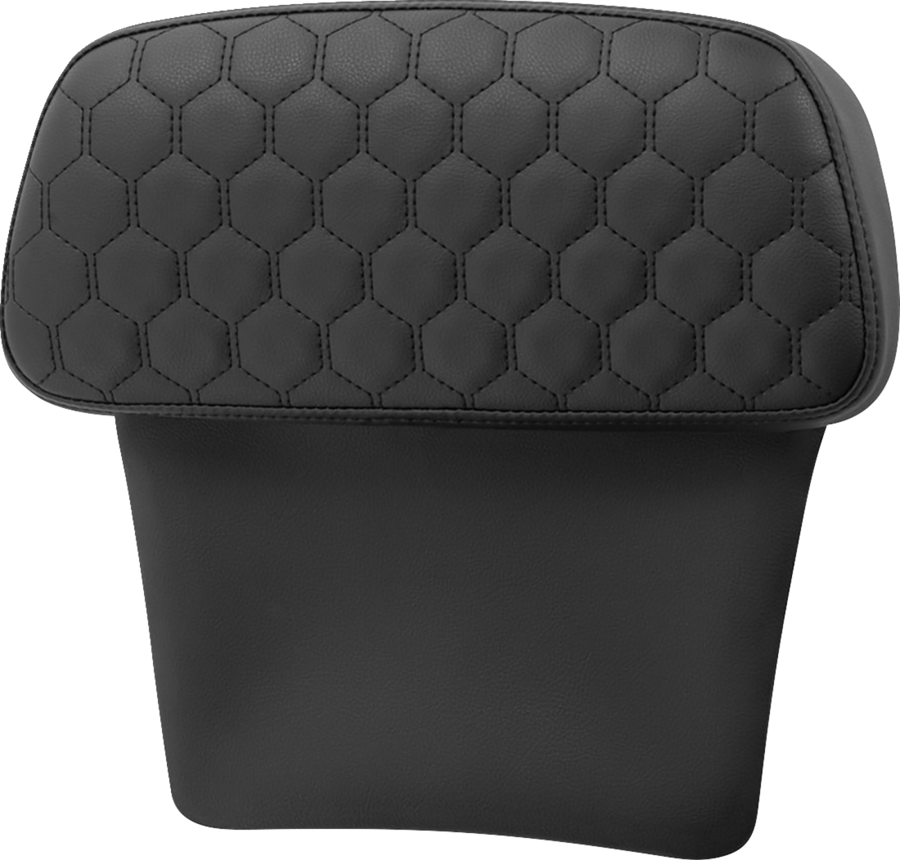 SADDLEMEN Chopped Tour Pak Pad - Honeycomb - Black Stitching - FLH/FLT '14-'24 814-07-154