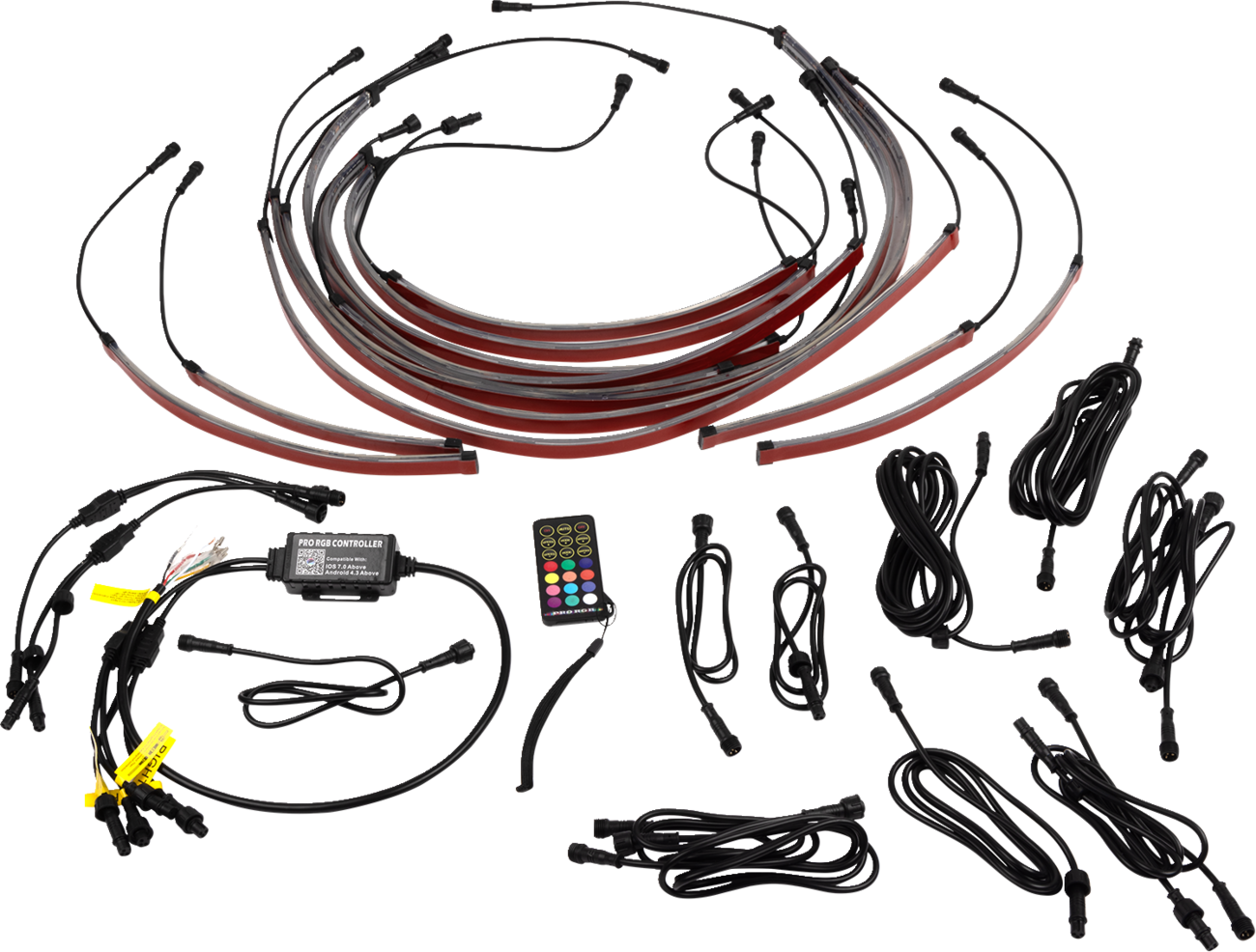 MOOSE OFFROAD Underglow Kit - 12 PC 75-100-MSE