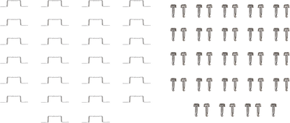 MOOSE OFFROAD Underglow Kit - 12 PC 75-100-MSE