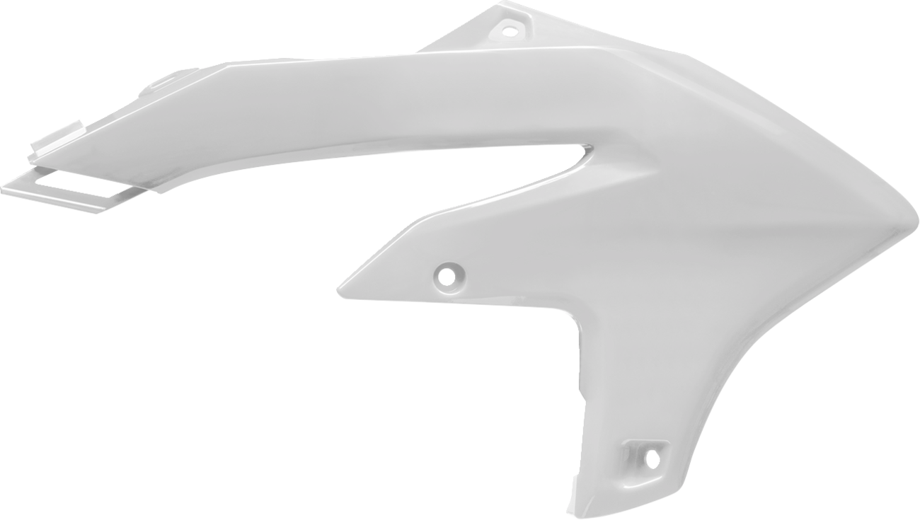 POLISPORT Radiator Covers - White - Yamaha 8498400002