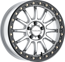 RACELINE WHEELS Wheel - Alpha - Front/Rear - Hyper Silver/with Black Ring - 15x10 - 6/139.7 - +25 mm A14SB-51060+25