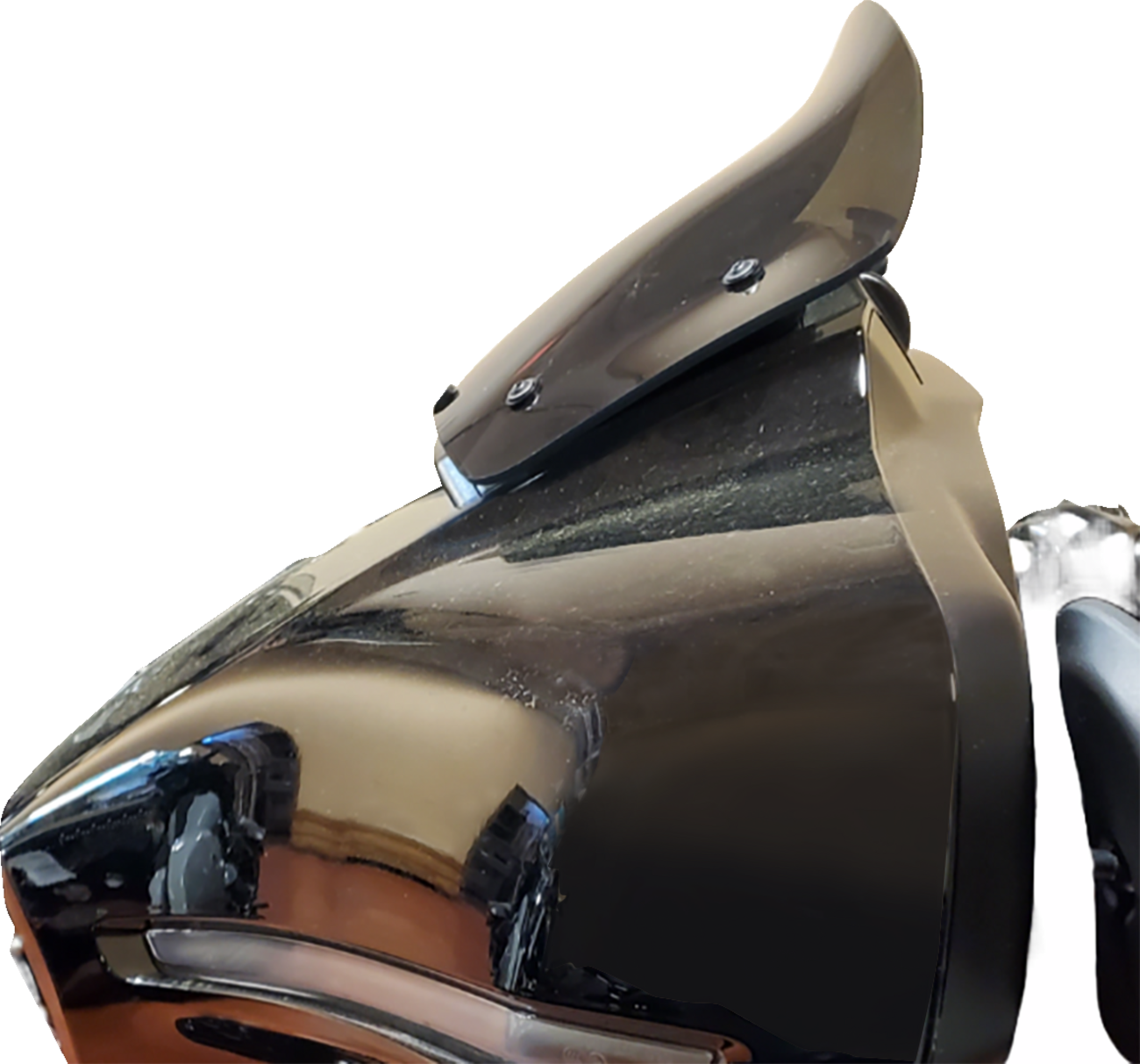 WIND VEST Windshield - 10-1/2" - Dark Smoke - FLHX, FLHXSE 58-1040