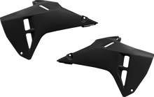 UFO Radiator Covers - Black - Honda - CRF 250R/450R HO05614#001