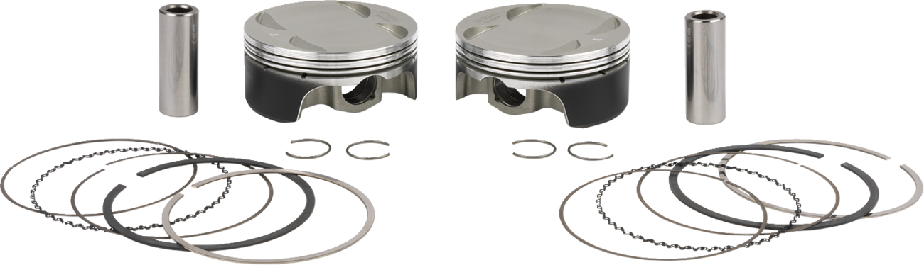 WOSSNER Piston Kit - 4.500" Stroke - 120 CID - M8 CVO K4083D478-2