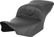 SADDLEMEN Roadsofa™ Seat - Dragon Scale Stitch - w/o Backrest - FLTR/FLHX '23-'25 823-07-20800