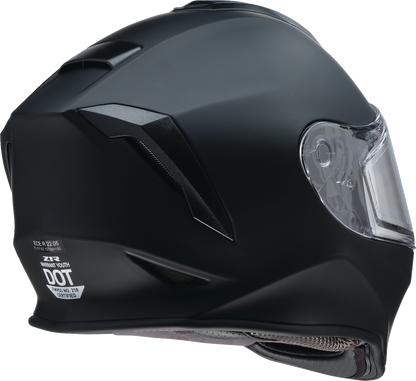 Z1R Youth Warrant 2.0 Snow Helmet - Flat Black - Medium 0122-0145