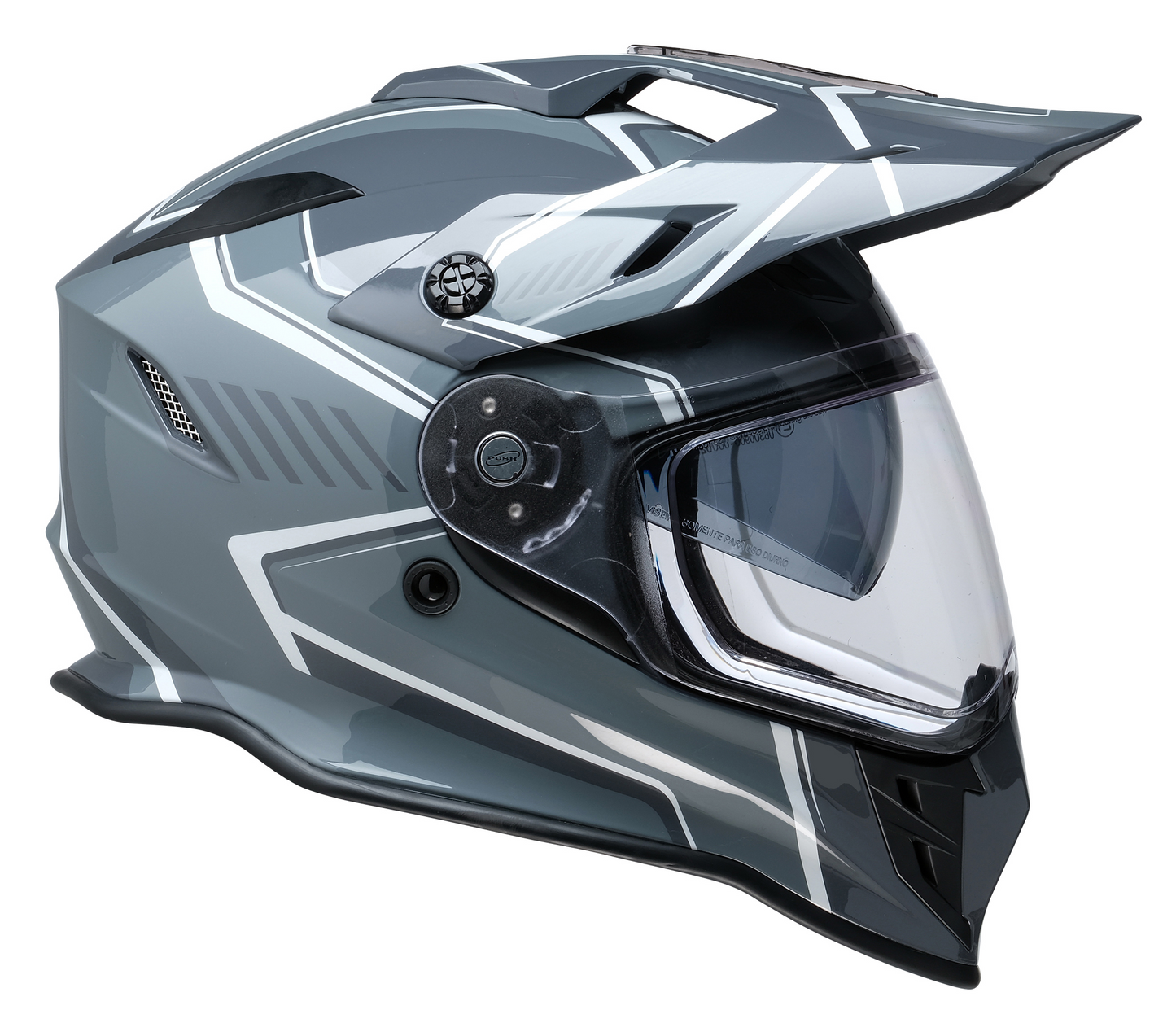 Z1R Range 2.0 Helmet - Voyager - Gray/White - XS 0140-0344