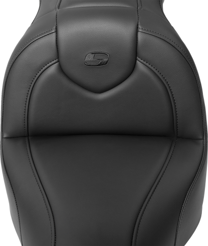 SADDLEMEN RoadSofa™ Seat - without Backrest - Black Stitch - FXBR/S '18-'20 818-31-187