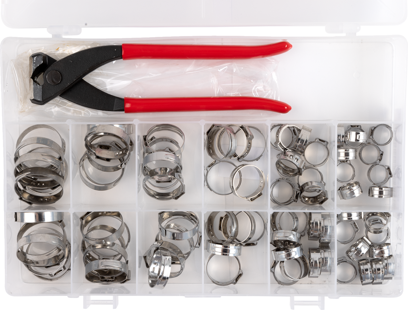 MOOSE OFFROAD Ear Clamp with Jaw Pincer - Assortment - Kit T03-6243K