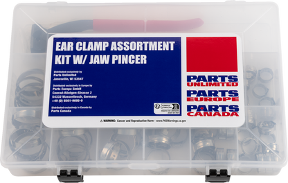 MOOSE OFFROAD Ear Clamp with Jaw Pincer - Assortment - Kit T03-6243K