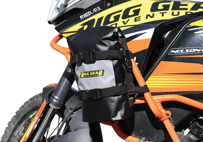 Hurricane Crash Bar/Tailbag Black/Grey 5l