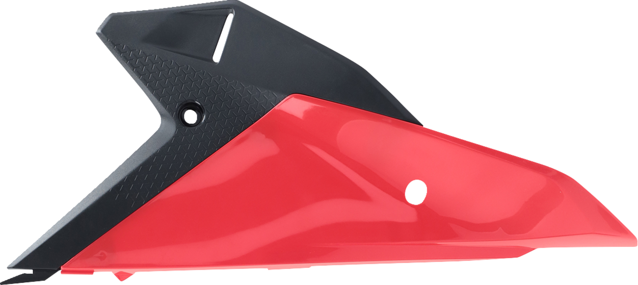 ACERBIS Side Panels - Upper/Lower - Black/Red - Honda 2986031018