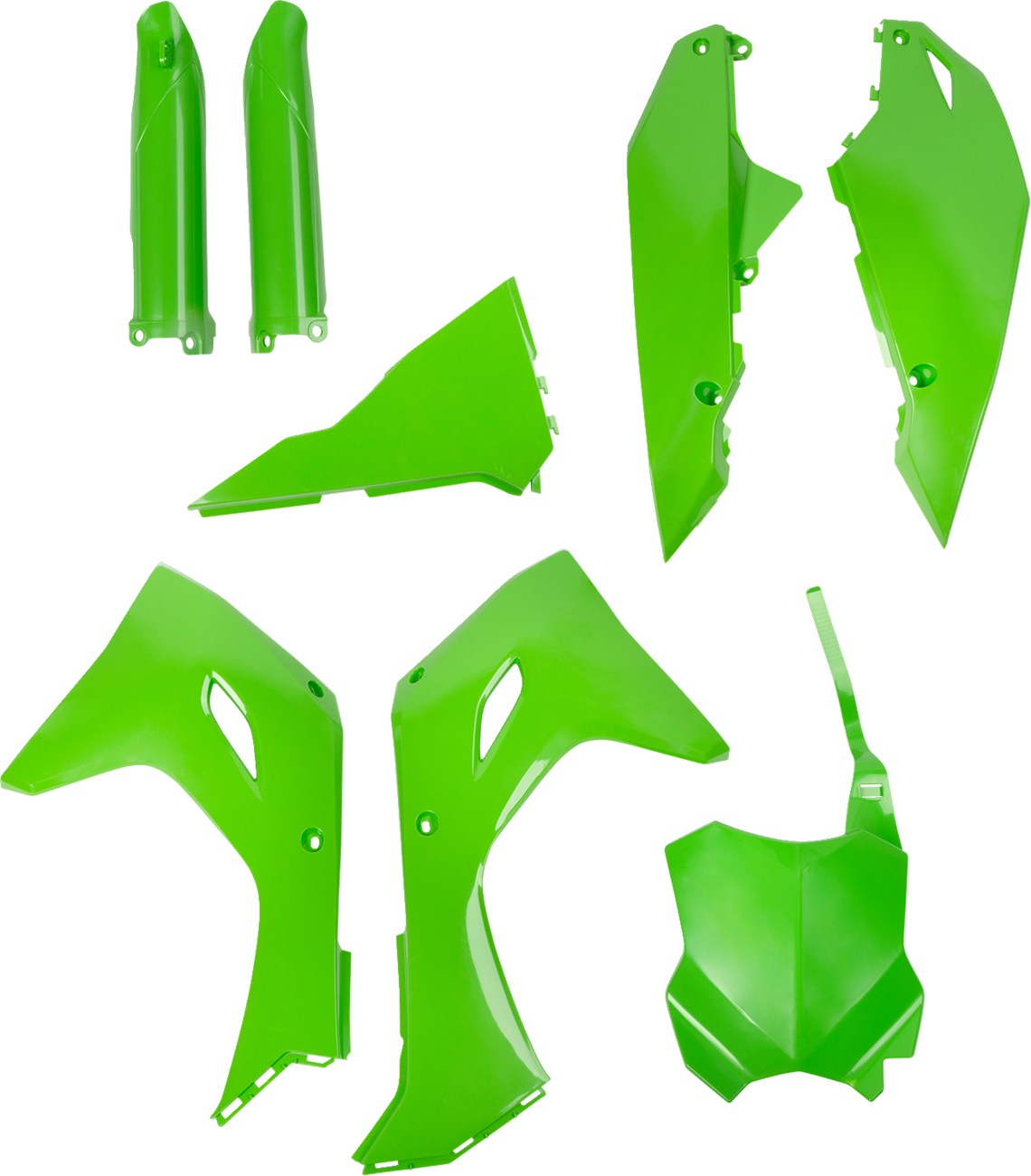 ACERBIS Full Body Kit - '24 OEM Green - Kawasaki - KX '24-'25 2983570006