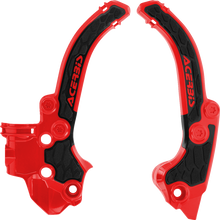 ACERBIS X-Grip Frame Guards - Black/Red - SX50 | TC50 | MC50 2985911018