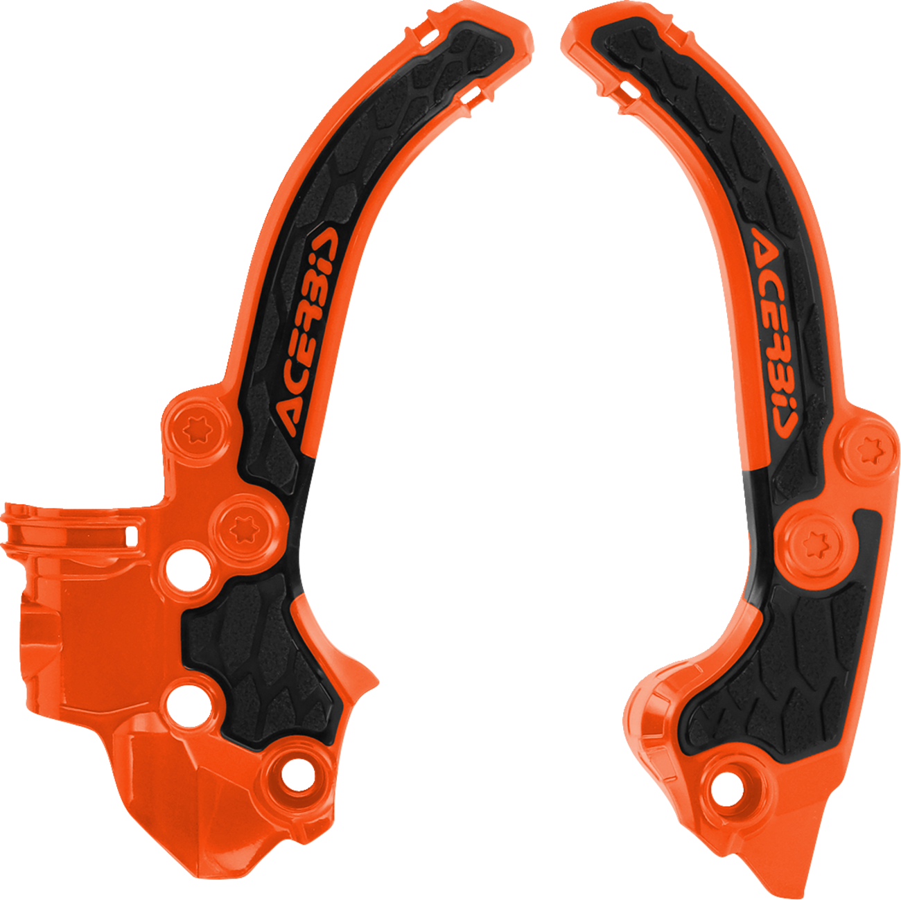 ACERBIS X-Grip Frame Guards - Black/Orange - SX50 | TC50 | MC50 2985911008