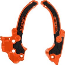 ACERBIS X-Grip Frame Guards - Black/Orange - SX50 | TC50 | MC50 2985911008