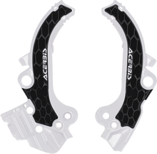ACERBIS X-Grip Frame Guards - Black/White - SX65 | TC65 | MC65 2985891035
