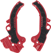 ACERBIS X-Grip Frame Guards - Black/Red - SX65 | TC65 | MC65 2985891018